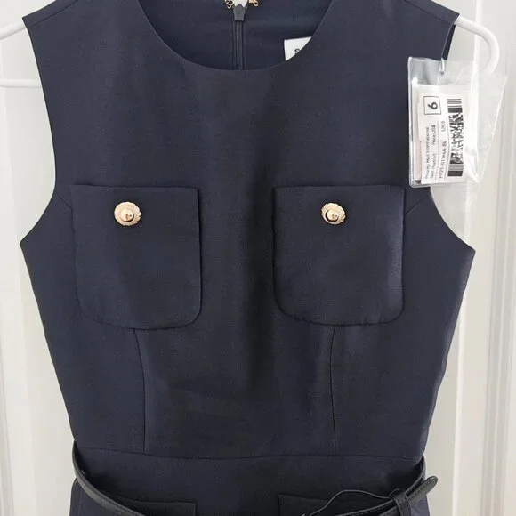 New Self Portrait Midi Dress Size 2 US - Picture 2 of 4